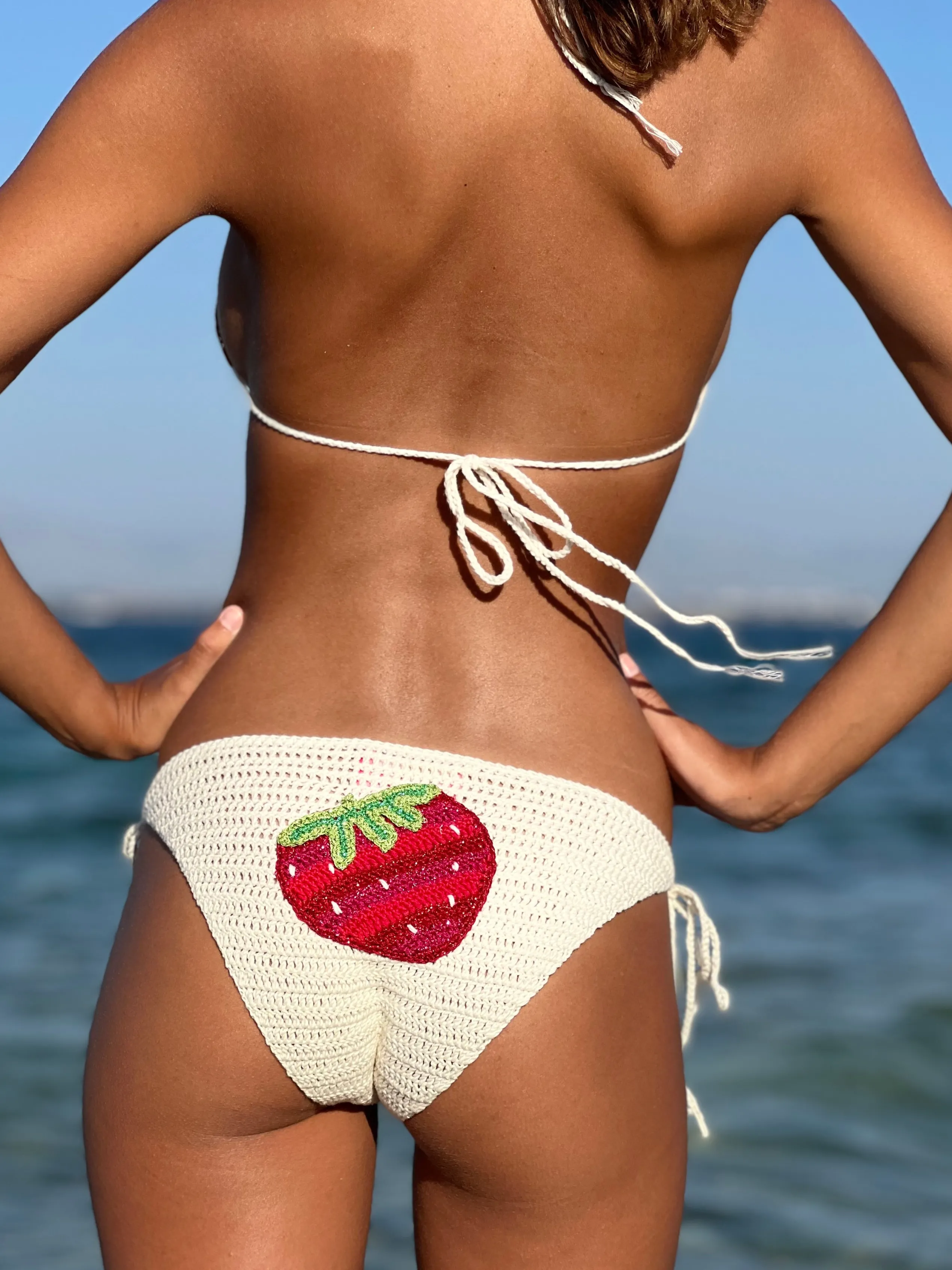 Rose Carmine SET BIKINI TUTTI FRUTTI STRAWBERRY- Bikinis